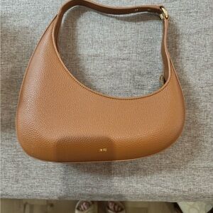 JW PEI Camel/Tan Pebbled Harlee Shoulder Bag